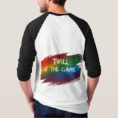 Opwinding van het spel t-shirt (Achterkant)