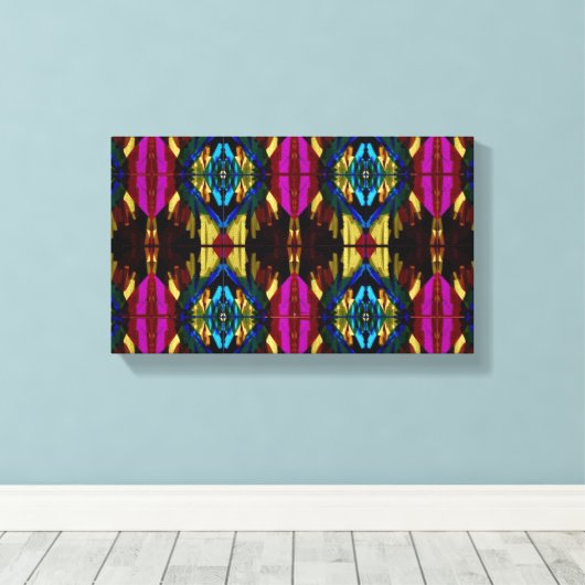 Opwindingsmuurkunst Canvas Afdruk (Insitu (Houten vloer))