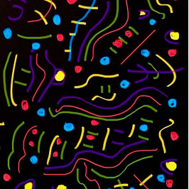 Opwindingsmuurkunst Canvas Afdruk