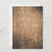 Opzadelen Land Western Cowboy Kaart (Achterkant)