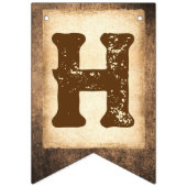 Opzadelen Land Western Cowboy Vlaggetjes (Tweede vlag)