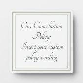  opzegging/beleid fotoplaat (Voorkant)