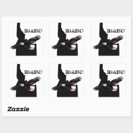 OPZET PATRIOT ELGF IDAHO VIERKANTE STICKER
