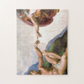Opzet van Adam door Michelangelo Legpuzzel (Verticaal)