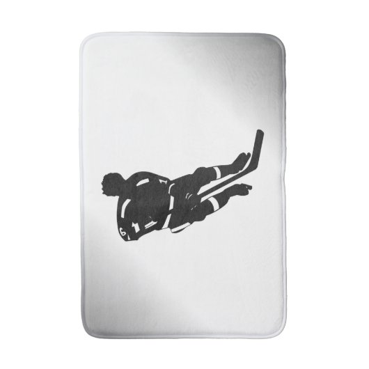 Opzet van gamespeler badmat (Voorkant Verticaal)