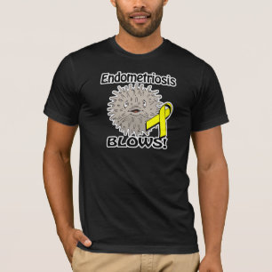 Opzet van het bewustzijn van endometriose t-shirt