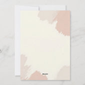 Opzettelijke dagen – in Abstracte zachte tonen Feestdagenkaart (Achterkant)