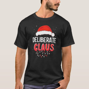 Opzettelijke Kerstman Kerst Overeenkomstige Kledin T-shirt