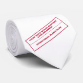 Opzettelijke lege pagina-Stropdas Stropdas (Opgerold)