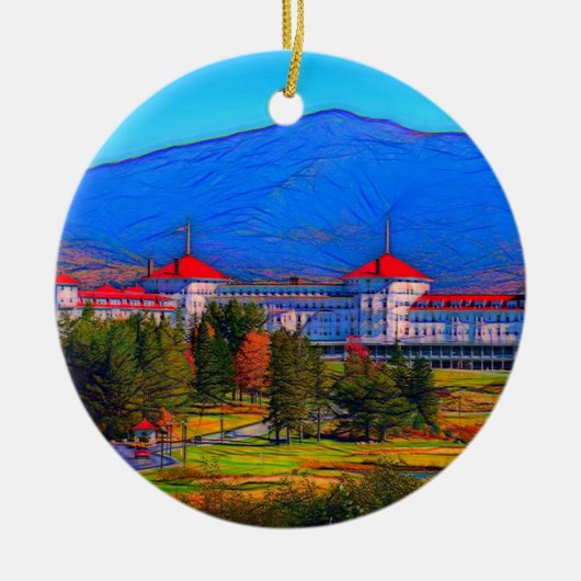 Opzetten van Washington Resort Ornament (Voorkant)