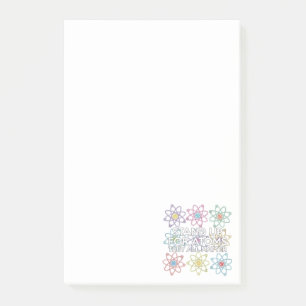 OPZETTEN VOOR ATOMS POST-IT® NOTES