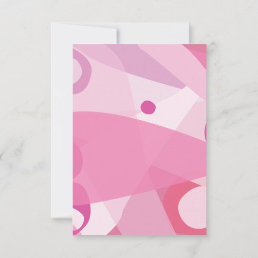 OPZETTINGSBUTTERFLY Bat Mitzvah Reception Kaart (Achterkant)