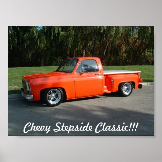 Opzij, Chevy Stepside Classic!! Poster (Voorkant)