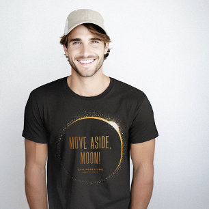 Opzij Maan Grappig Totaal Zonneverduistering 2024 T-shirt