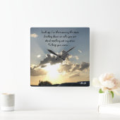 Opzoeken - een onderscheiding voor een geliefde vierkante klok (Huis)