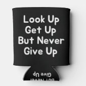 Opzoeken Opstaan maar nooit opgeven Blikjeskoeler (Achterkant)