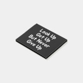 Opzoeken Opstaan maar nooit opgeven Post-it® Notes (Schuin)