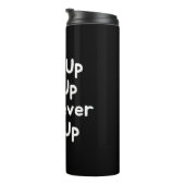 Opzoeken Opstaan maar nooit opgeven Thermosbeker (Geroteerd rechts)