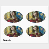 Opzoeken Ovale Sticker (Vel)