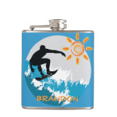 Opzuigkolf Heupfles (Voorkant)