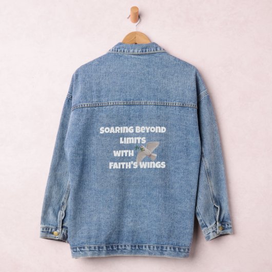 opzwepend vertrouwen denim jacket (Hangar)