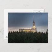 oquirrh bergen utah tempel briefkaart (Voorkant / Achterkant)