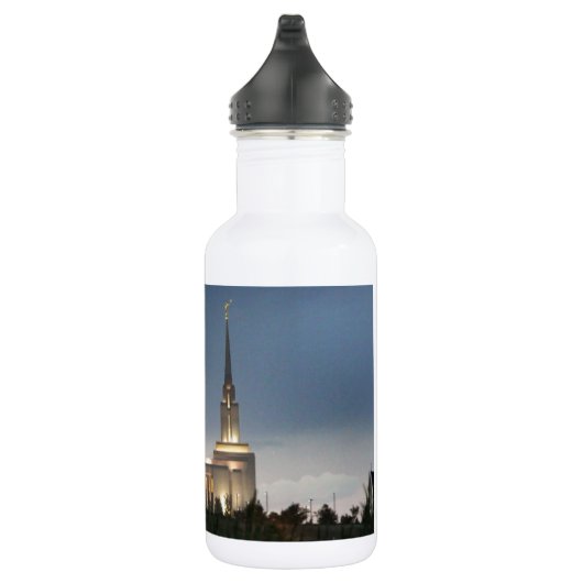 oquirrh bergen utah tempel waterfles (Rechts)