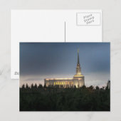Oquirrh Mountain LDS Utah tempel Briefkaart (Voorkant / Achterkant)
