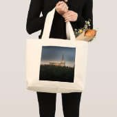 Oquirrh Mountain LDS Utah tempel Grote Tote Bag (Voorkant (product))