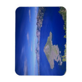 OR, Crater Lake NP, Wizard Island en Crater Magneet (Verticaal)