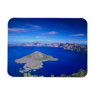 OR, Crater Lake NP, Wizard Island en krater Magneet