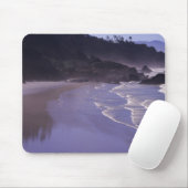 OR, Ecola SP, Indian Beach met ochtendmist Muismat (Met muis)