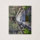 OR, Jackson County, McKee Covered Bridge Legpuzzel (Verticaal)