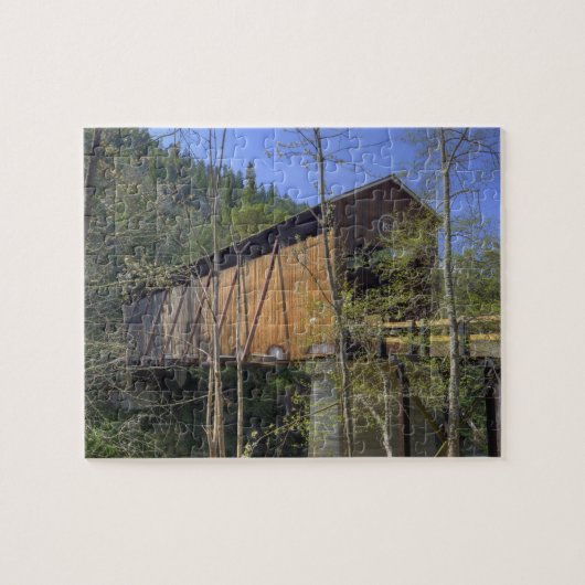 OR, Jackson County, McKee Overdekte Brug Legpuzzel (Horizontaal)