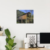 OR, Jackson County, McKee Overdekte Brug Poster (Thuiskantoor)