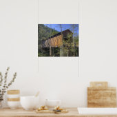 OR, Jackson County, McKee Overdekte Brug Poster (Keuken)