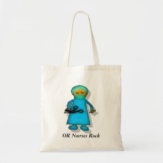 OR Nurses Rock Tote Bag (Voorkant)