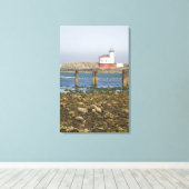 OR, Oregon Coast, Bandon, Coquille River 2 Canvas Afdruk (Insitu (Houten vloer))
