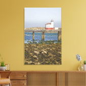 OR, Oregon Coast, Bandon, Coquille River 2 Canvas Afdruk (Insitu (Woonkamer))