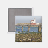 OR, Oregon Coast, Bandon, Coquille River 2 Magneet (Voorkant / Achterkant)
