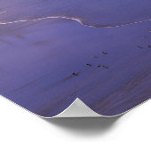 OR, Oregon Coast, Ecola SP, Indiaas strand met Poster (Hoek)