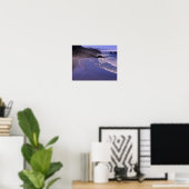 OR, Oregon Coast, Ecola SP, Indiaas strand met Poster (Thuiskantoor)