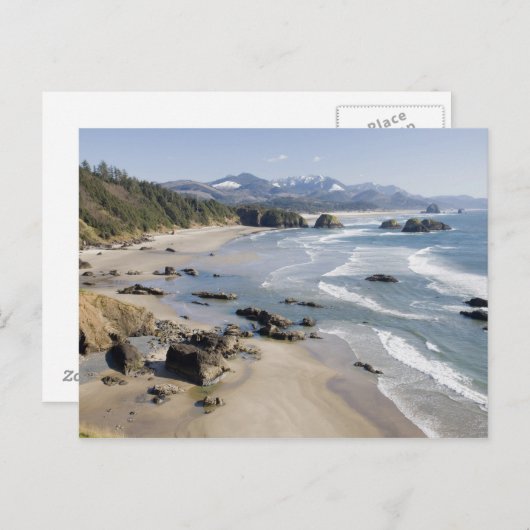 OR, Oregon Coast, Ecola State Park, Crescent 2 Briefkaart (Voorkant / Achterkant)