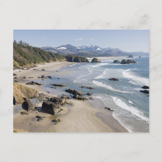 OR, Oregon Coast, Ecola State Park, Crescent 2 Briefkaart (Voorkant)
