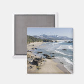 OR, Oregon Coast, Ecola State Park, Crescent 2 Magneet (Voorkant / Achterkant)