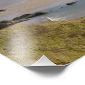 OR, Oregon Coast, Ecola State Park, Crescent Foto Afdruk (Hoek)