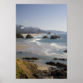 OR, Oregon Coast, Ecola State Park, uitzicht van Poster (Voorkant)