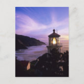 OR, Oregon Coast, Heceta Head Lighthouse, on Briefkaart (Voorkant)