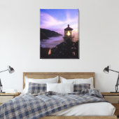 OR, Oregon Coast, Heceta Head Lighthouse, on Canvas Afdruk (Insitu (Slaapkamer))