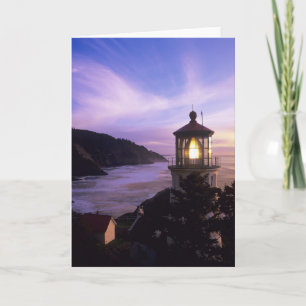 OR, oregon Coast, Heceta Head Lighthouse, on Kaart